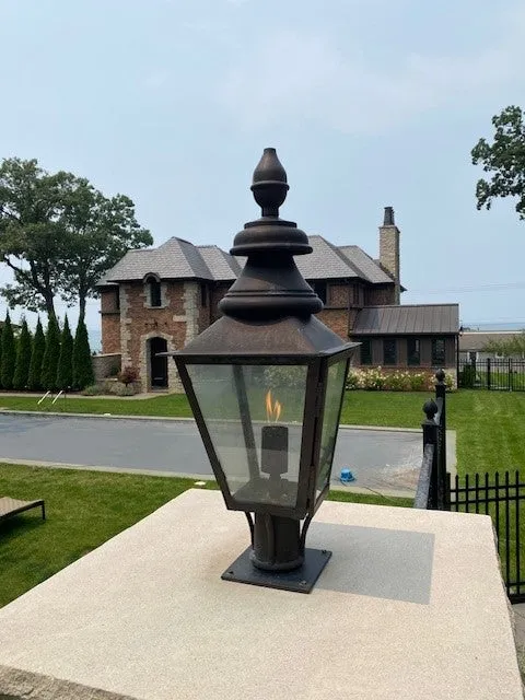Burridge Copper Lantern - Wall Mount