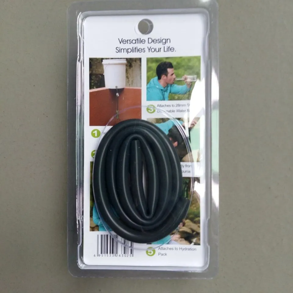 Camping Survival Hiking Straw Emergency Water Purifier Filter Purification