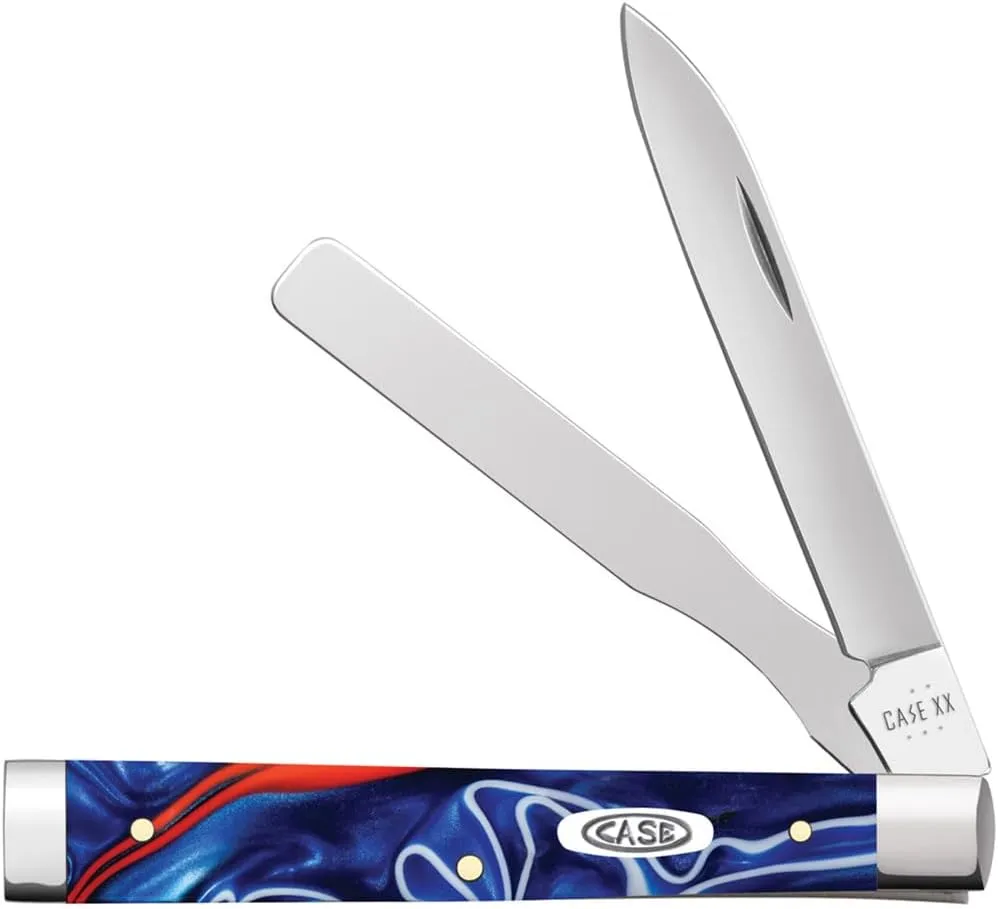 Case XX Pocket Knife PATRIOTIC KIRINITE® SMOOTH BABY DOC Item #11227-10282SP SS - Length Closed: 2 7/8Inches