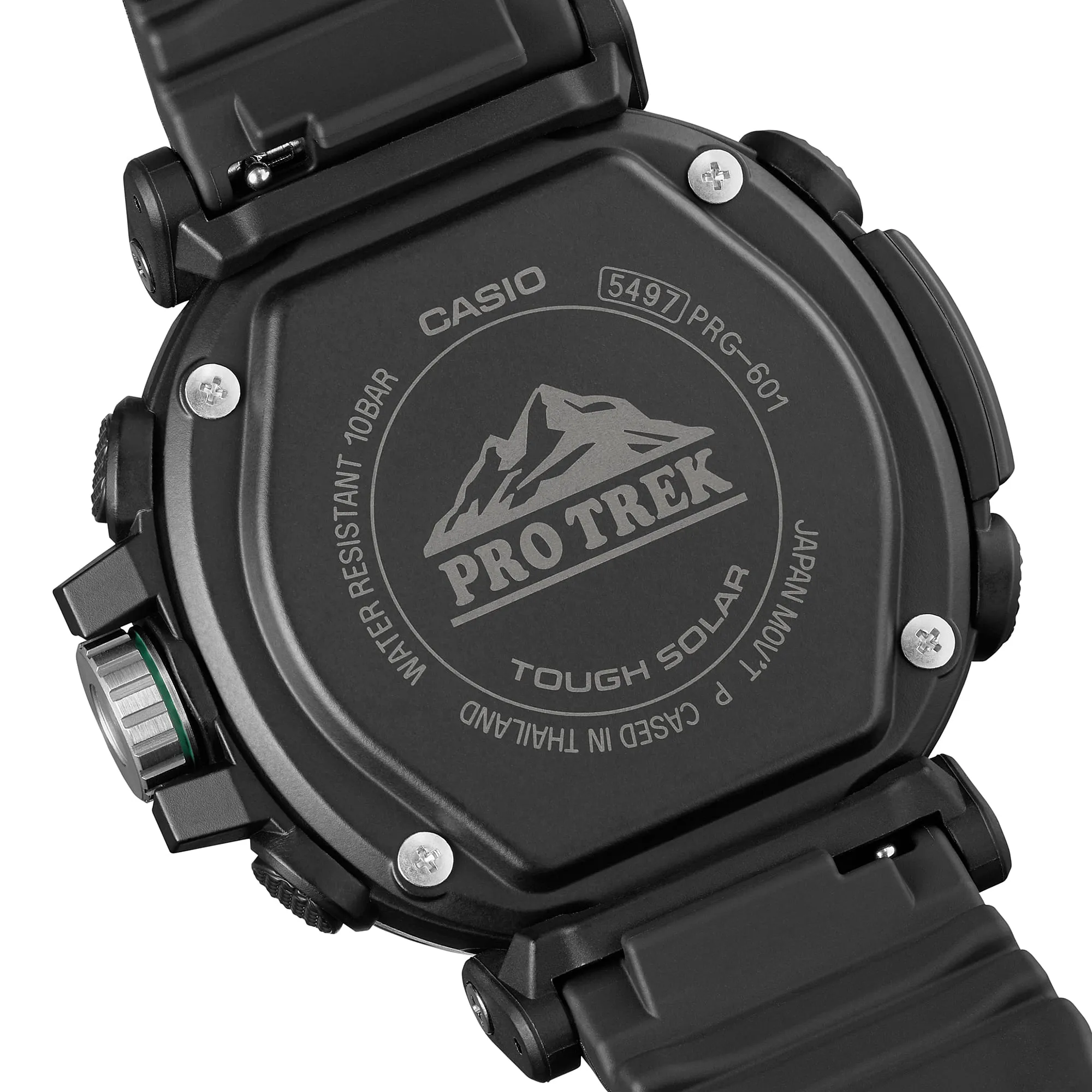 Casio Protek DUO Black Resin Band Watch PRG601-1D