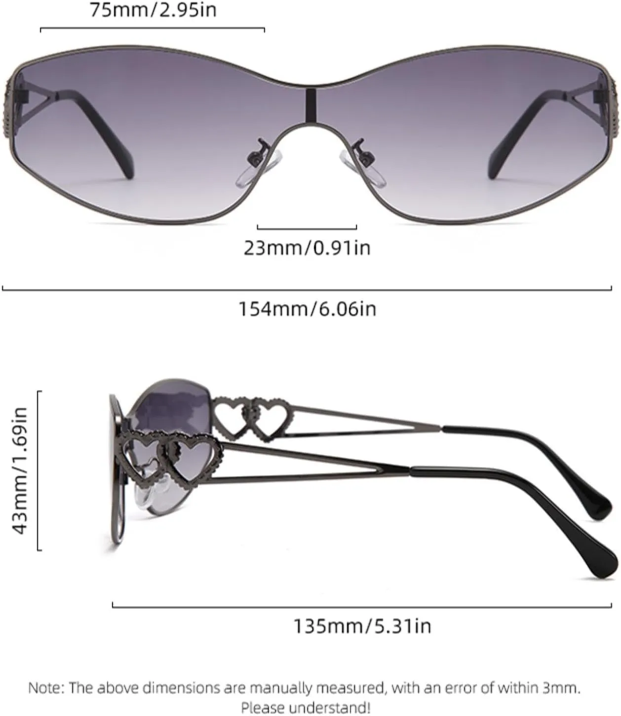 Cat-eye Sunglasses for Ladies. Uv Protection. Good for Outfits and Parties.