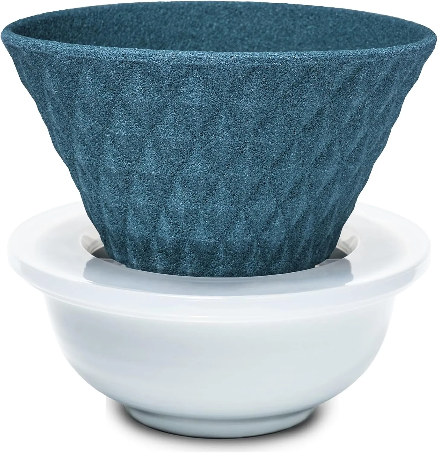 Ceramic Reusable Coffee Filter Pour Over Dripper Paperless Sustinable ekubo 1-4 Cup Made in Japan (Green)
