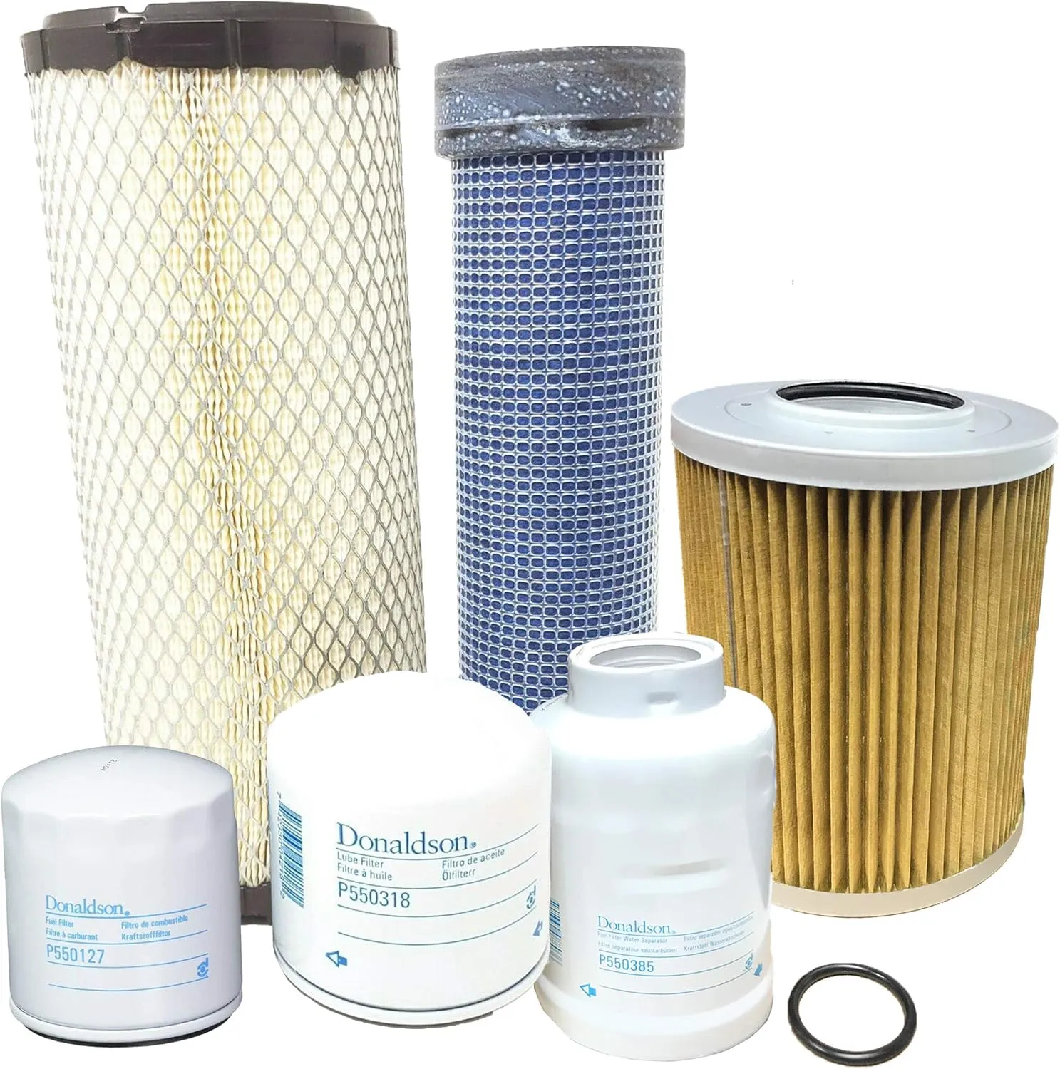CFKIT Maintenance Filter Kit Compatible with Kubota U45 U55 U55-4