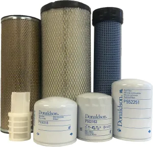 CFKIT Maintenance Filter Kit for-Takeuchi TL8R2 Track Loaders w/Kubota V3307 Engine