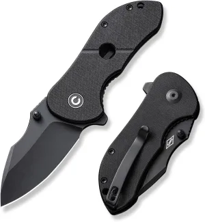 CIVIVI Gordo Folding Pocket Knife for EDC, Small Flipper Knife with 2.51" D2 Blade G10 Handle, Utility Knife for Men Women Gift C22018C-1