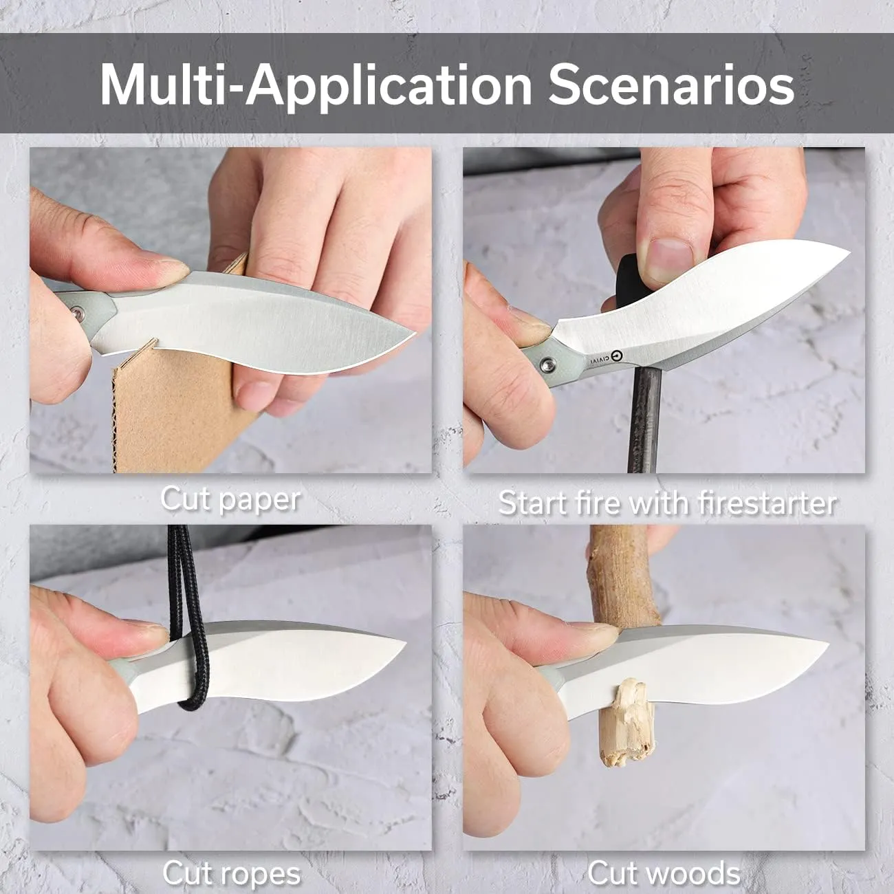 CIVIVI Vaquita II Fixed Blade Knife