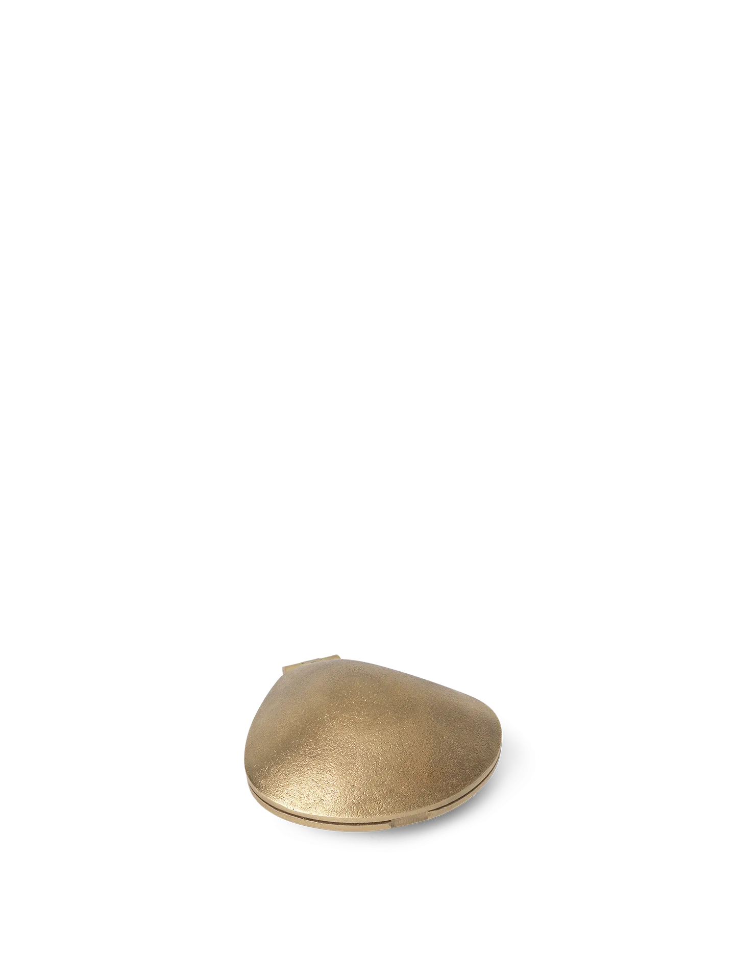 Clam Candle Holder - Brass
