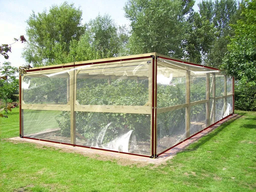 Clear Tarp - Waterproof tarp 8X10FT with Grommets,Clear Vinyl Tarps for Outdoor Porches Transparent Tarpaulin for Patio Enclosure Roofs Greenhouse Plant Chicken Coop Cover