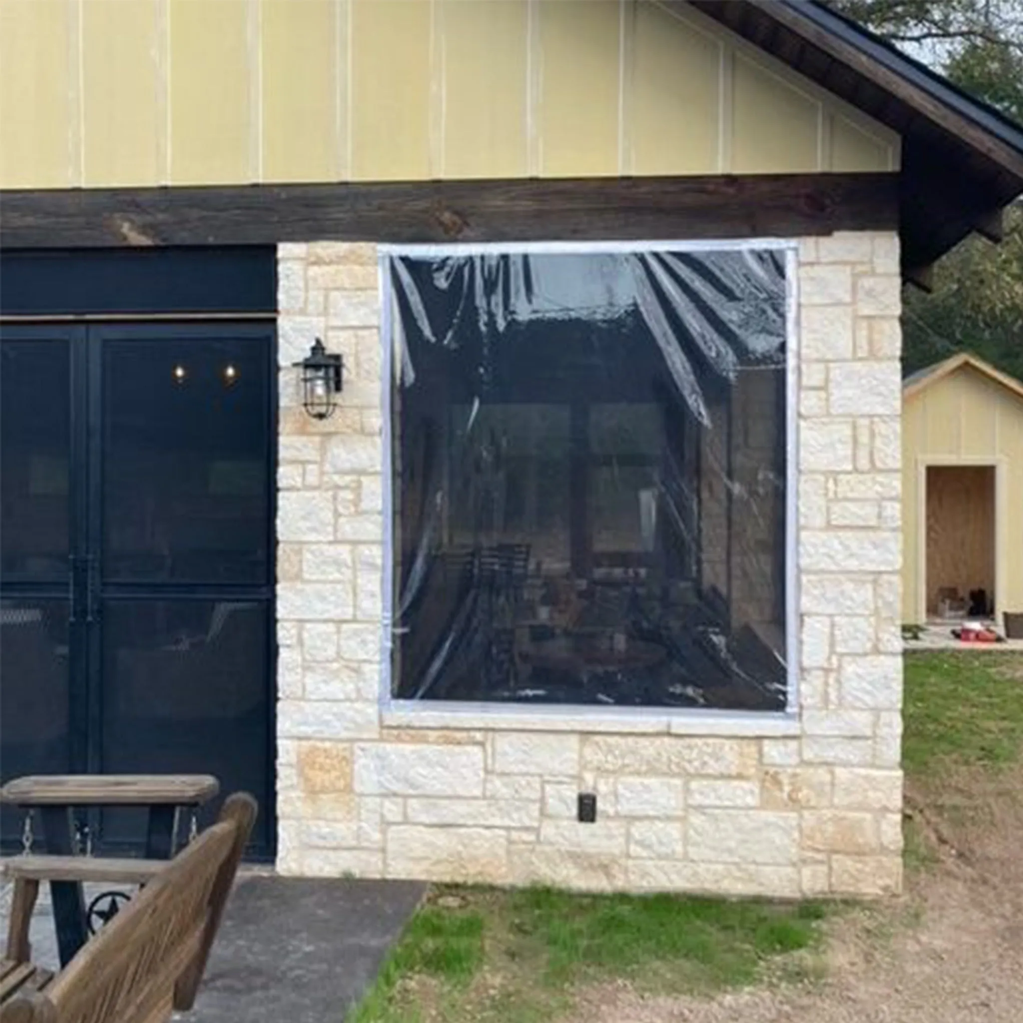Clear Vinyl Tarps - 30 Mil