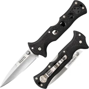 COLD STEEL Counter Point 2 3" Japanese AUS8A Razor-Sharp Blade 3.875" Griv-Ex Handle Narrow Blade Folding Knife w/Tri-Ad Locking Mechanism