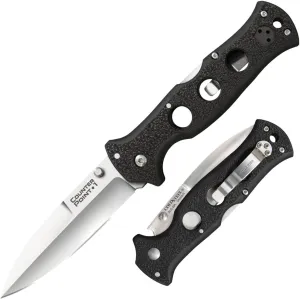 Cold Steel Counter Point 4" Japanese AUS10A Razor-Sharp Blade 5" Griv-Ex Handle EDC Narrow Blade Folding Knife w/Tri-Ad Locking Mechanism