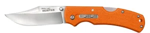 Cold Steel DOUBLE SAFE HUNTER (ORANGE) / 8-3/8" OVERALL / 3.5" BLADE / 3MM THICK / 4-7/8" LONG GFN HANDLE / 8CR13MOV STAINLESS STEEL/AMBI BELT CLIP/BLISTER PACKED