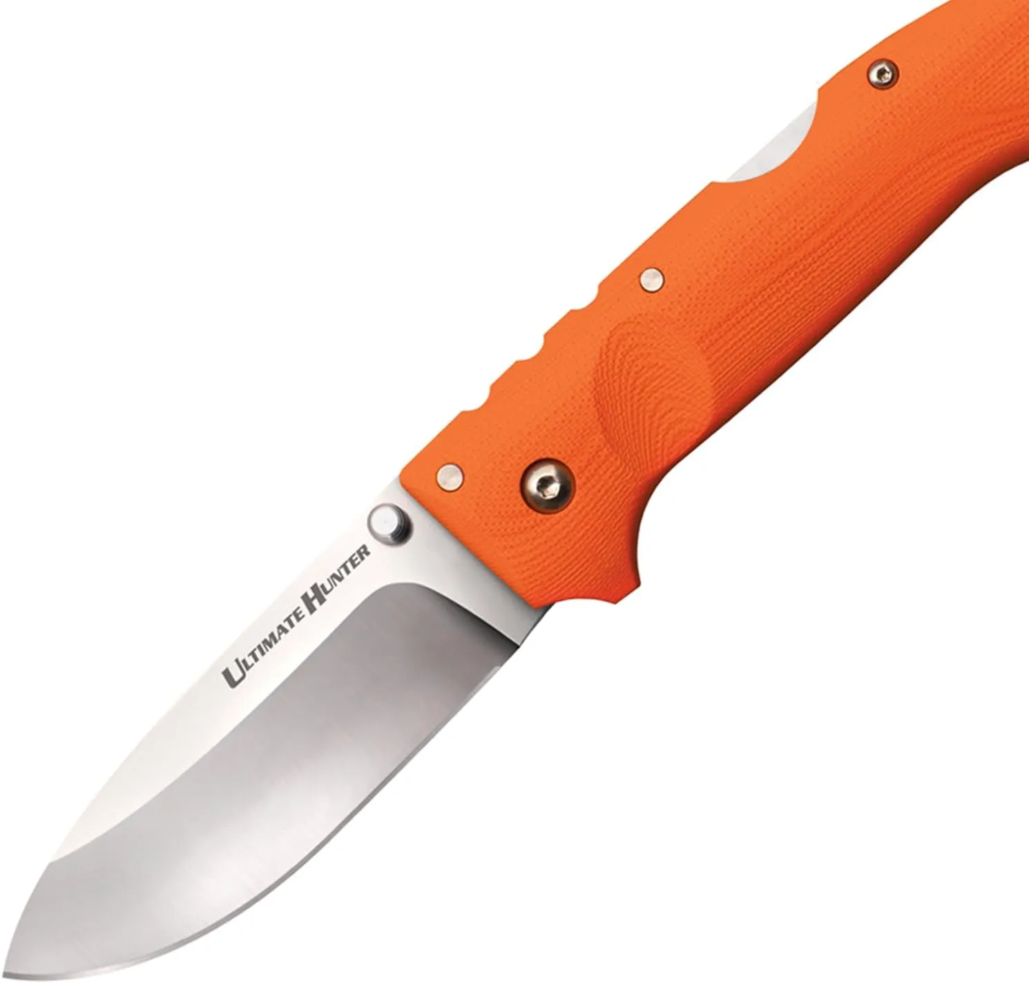 Cold Steel Ultimate Hunter 3.5" S35VN Razor-Sharp Blade 5" G-10 Easy-to-Grip Handle Hunting Folding Knife with Tri-Ad Locking Mechanism