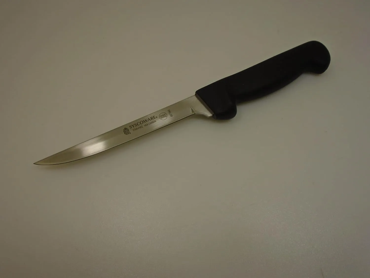 Commercial Brand 6 inch Stiff Narrow Boning Filet Knife Stainless Restaurant P94821