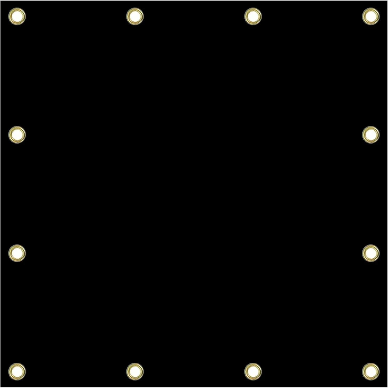 Covers & All Tarp Waterproof with Grommets, 18 Oz PVC Vinyl Coated Tarps Heavy Duty Waterproof, Tear & UV Resistant, Versatile Use – Roof, Canopy, Camping, Patio, Pool, Trailer (6’ x 10’, Black)