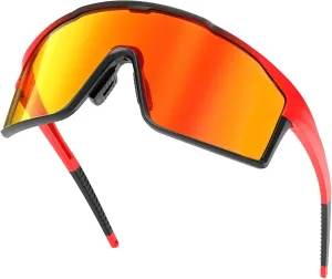 Cycling Glasses Polarized Sports Sunglasses for Men Women Youth Baseball Running Driving Golf