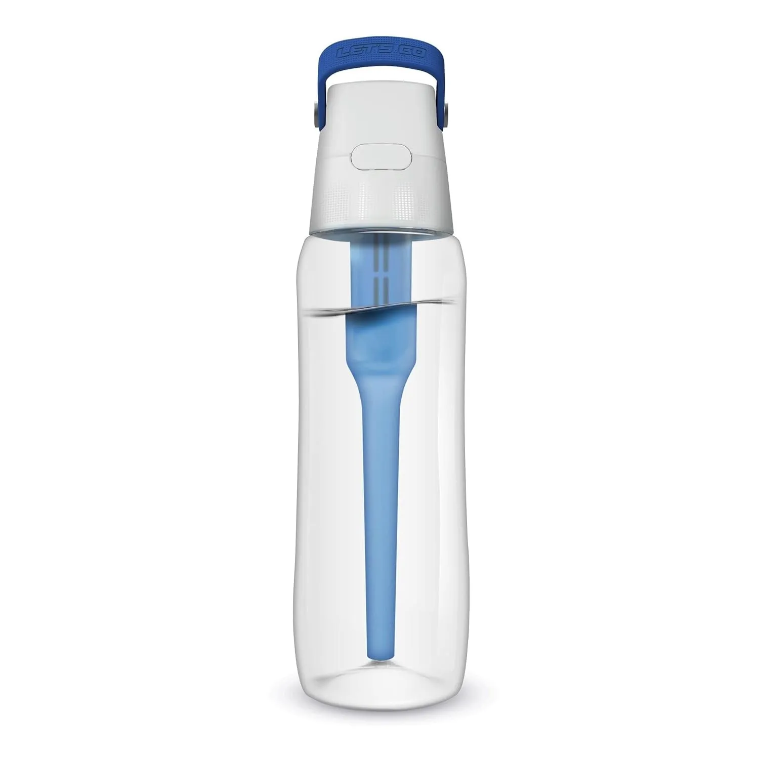 DAFI Water Bottle Filter Replacement BLUE | Set of 3 | Efficiency 40 gal | straw water filter, personal filter replacements, pure water, office, home, travel | Made in Europe