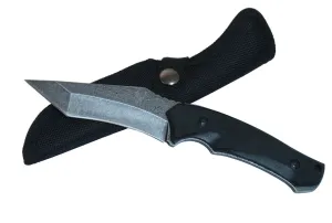 Defender Full Tang Stone Wash Blade Hunting Knife Series with Sheath 6876