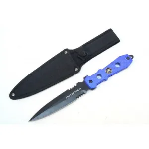 Defender Tactical Hunting Knife Full Tang With Sheath 12" 6180