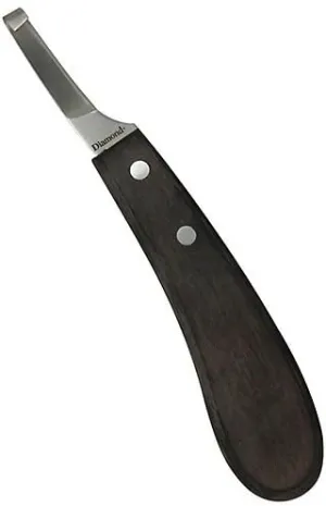 DIAMOND FARRIER RH Hande WideBlade Hoof Knife, Wide - Right, Plain