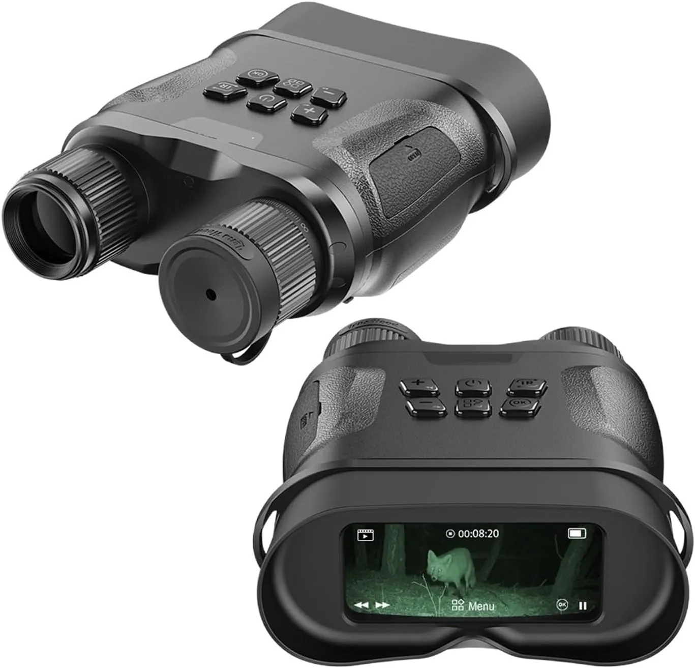 Digital Night Vision Binoculars with Video Recording HD Infrared Day and Night Vision Hunting Binoculars Telescope