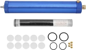 Diving Separator, 4500psi Air Filter Oil and Water Separator High Pressure 30MPa Diving Activated Carbon M50T