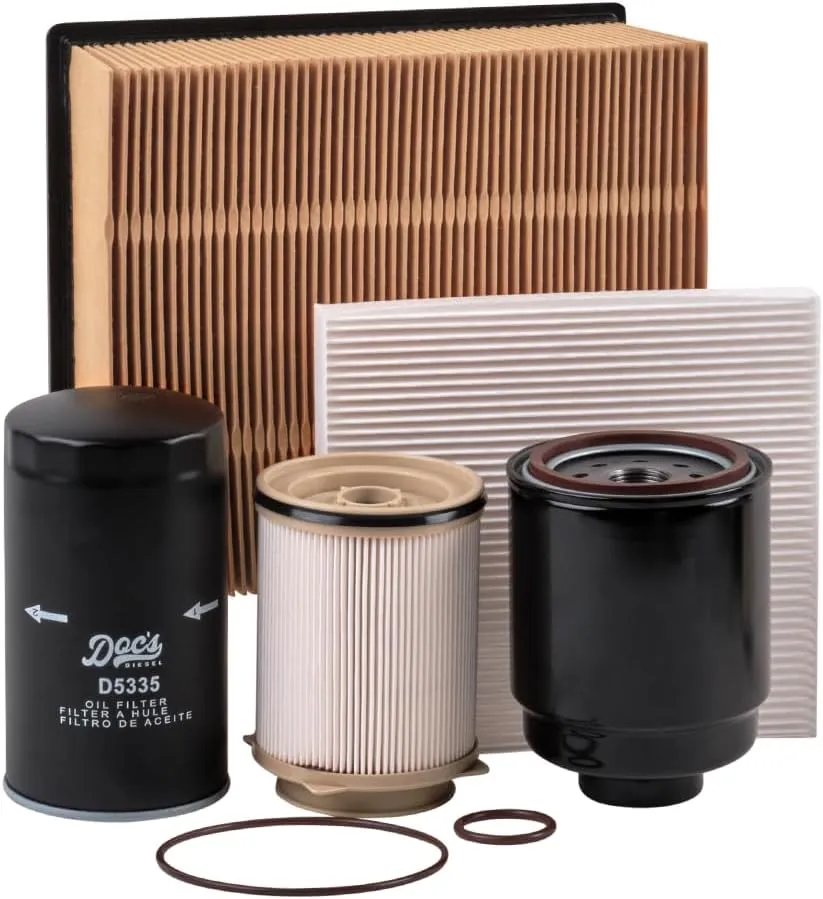 DOC'S DIESEL Ram 6.7L Cummins Filter Kit fits 2013-2018 | | Replaces 68197867AA 68157291AA 53034051AB 05083285AA 68406048AA | OEM Grade Fuel/Oil/Cabin Air/Air Filter and Fuel/Water Separator
