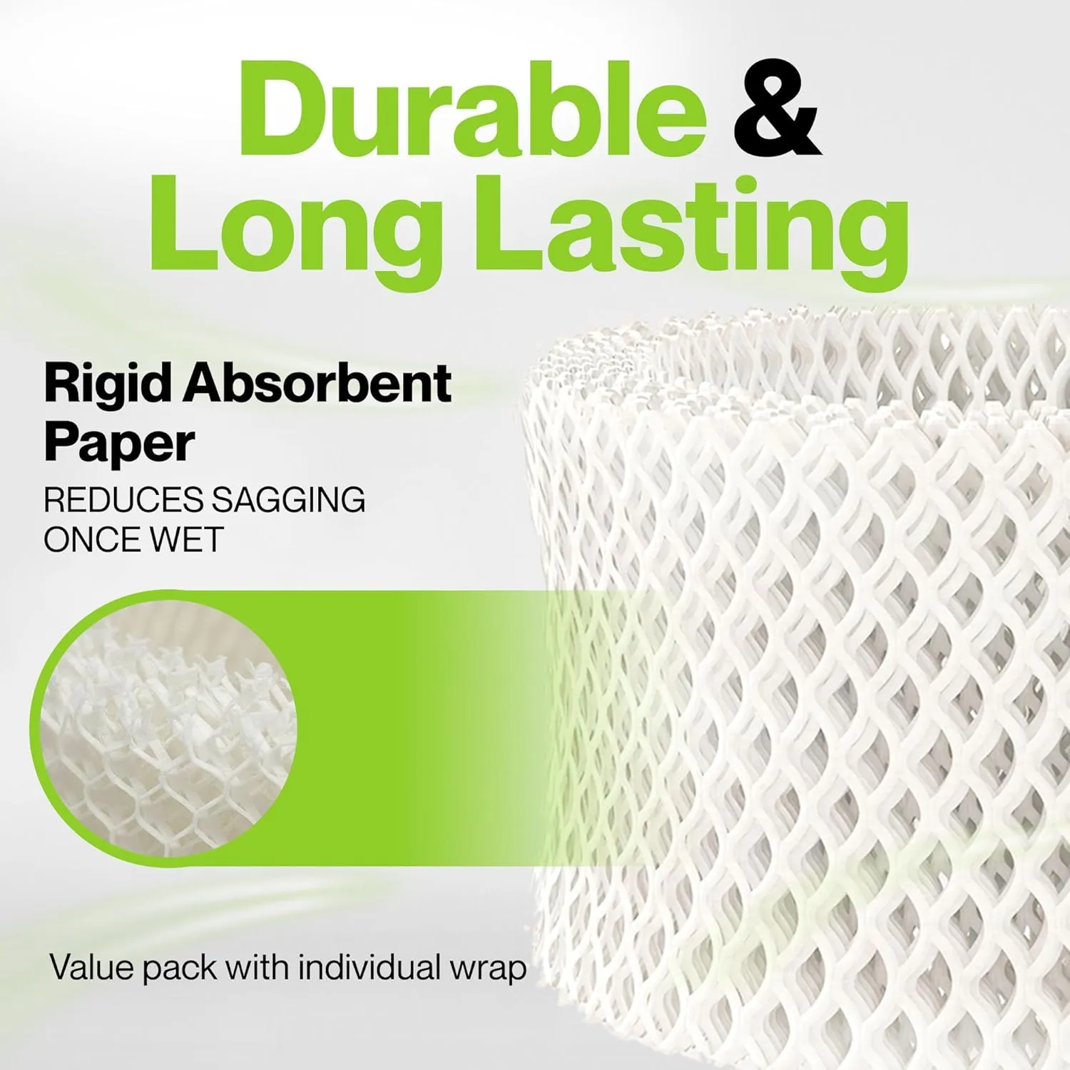 Durabasics 4 Pack of Premium Humidifier Filters Compatible with Honeywell Humidifier Filters HAC-504, HAC-504AW & Honeywell Filter A | Replacement for HCM 350 Filters & Cool Mist Humidifiers