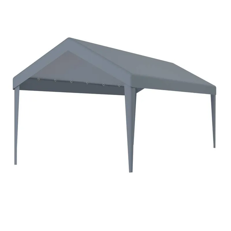 Durable Carport Canopy Cover - Waterproof & UV-Resistant with Elastic Buckles