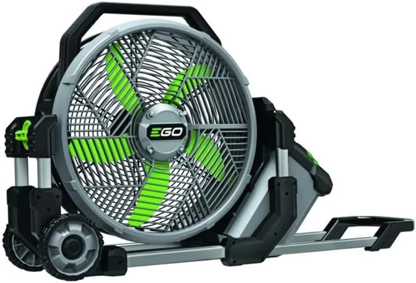 EGO POWER  Portable Misting Fan, Outdoor Electric 18" 5 Speed Fan, Battery and Charger Not Included - FN1800