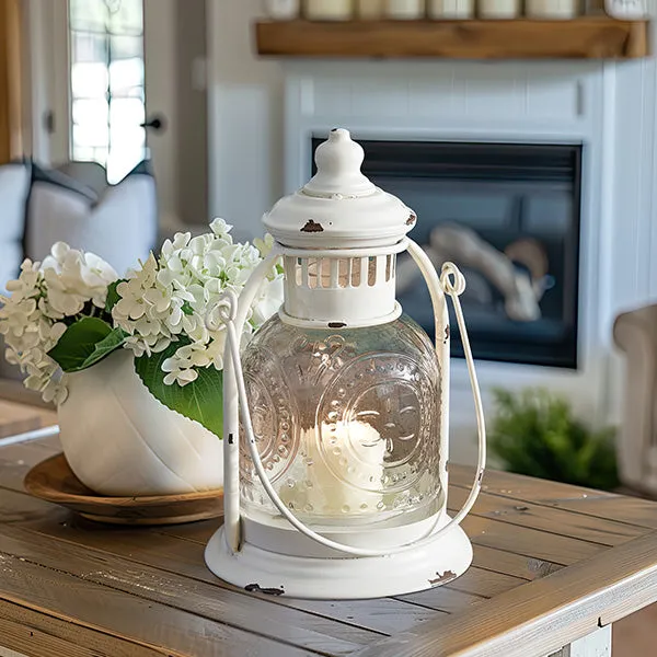 Elaborate Glasswork Hanging Lantern
