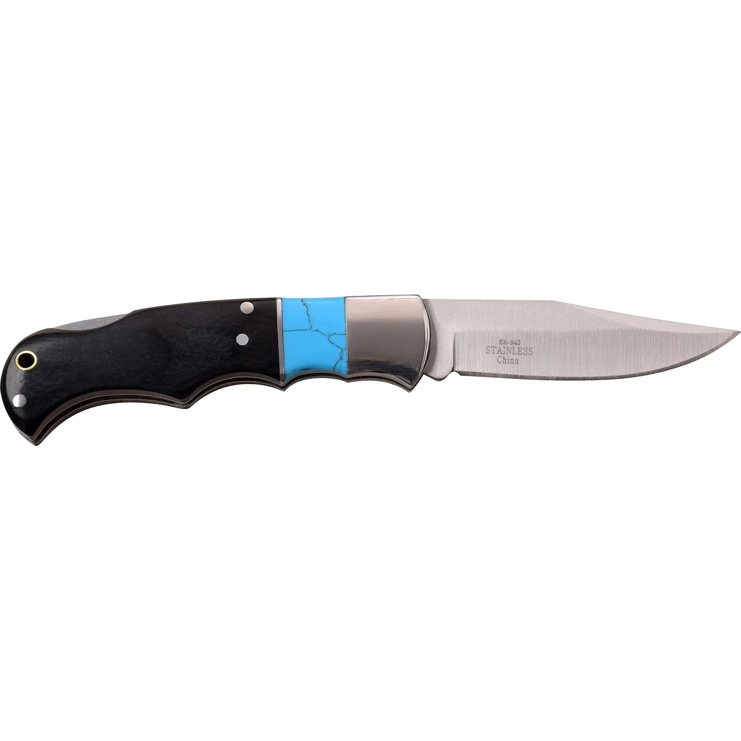 ELK RIDGE ER-943BL MANUAL FOLDING KNIFE
