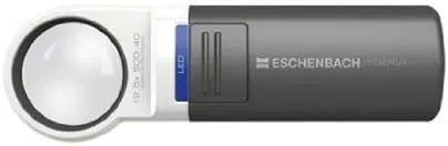 Eschenbach 12.5X Mobilux LED Illuminated Pocket Magnifier