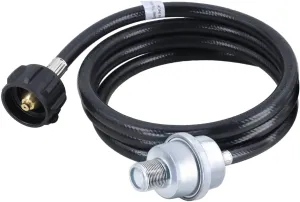 F273699 Propane Fuel Filter with 6FT Adapter Hose Compatible with Mr. Heater Portable Buddy Big Buddy Tough Buddy models Connect 20-45lb Propane Tanks