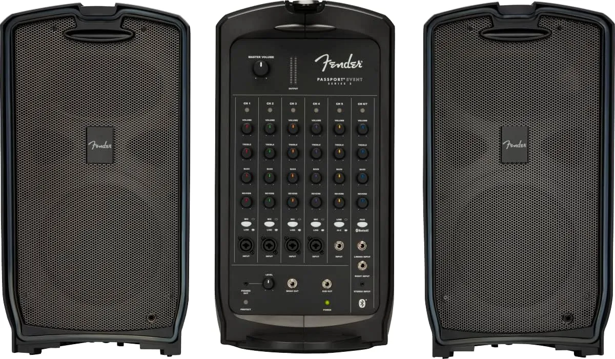 Fender Passport Event Series 2,Black, with 2-Year Warranty