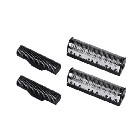 Fit for Kemei Razor Replacement Blade Head Set, 4 Pieces, Fit For KM-1102 Hair Clipper Trimmer Shaver