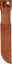 Fixed Blade Knife Sheath Fits Up To 7in Blade Brown Basketweave Leather SH1136