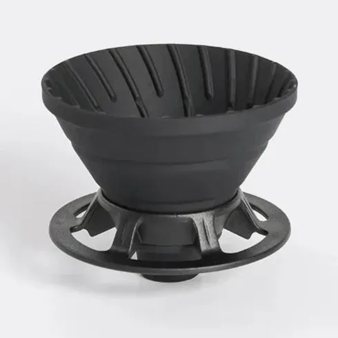 Foldable Silicone Coffee Dripper – Reusable Filter for Camping & Travel