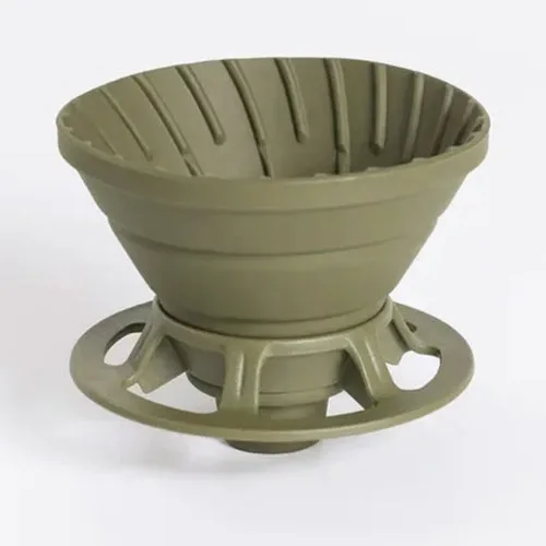 Foldable Silicone Coffee Dripper – Reusable Filter for Camping & Travel