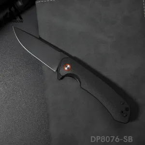 Folding Pocket Knife with D2 Steel, G10 Handle & Ball Bearing Flipper