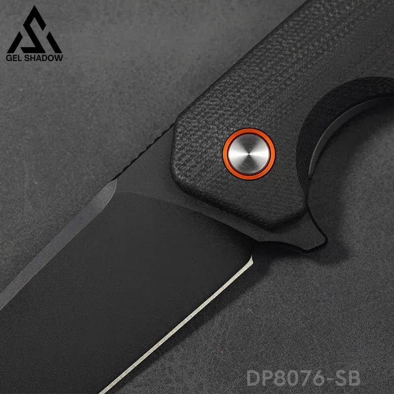Folding Pocket Knife with D2 Steel, G10 Handle & Ball Bearing Flipper