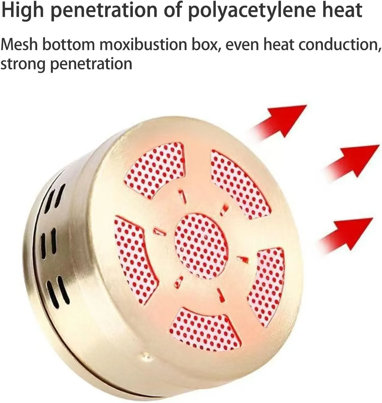 Foot Moxa Box Follow Your Body Moxibustion Box Shoes Smokeless Cloth Cover Copper Box Home Use Foot Soles Moxibustion Instruments(Green Copper Box kit B)