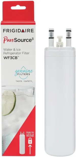 Frigidaire WF3CB Puresource3 Refrigerator Water Filter, White, 1 Count (Pack of 1)