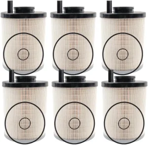 FS20083 6540909 Fuel Filter Water Separator Kit Fit For Cummins ISX DD13 DD15 DD16 Detroit Diesel Engines Replaces FS20083 A0000905051 A48507 6PACK