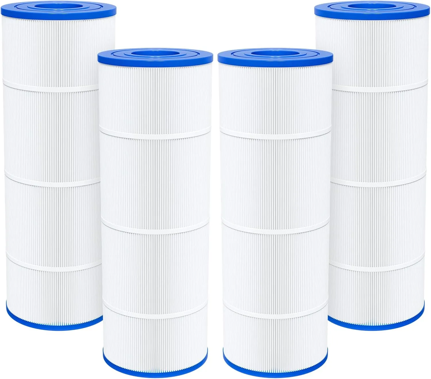 Future Way CCP320 Pool Filter Cartridges Replacement for Pentair Clean & Clear Plus 320, Replace Pleatco PCC80-PAK4, Pentair R173573, 160340, 320 sq.ft, 4 Pack