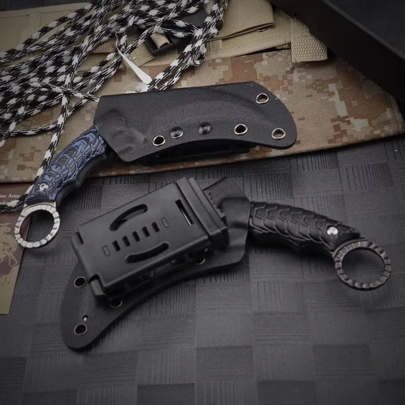 Gator Karambit Fixed Blade Knife