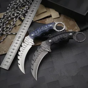 Gator Karambit Fixed Blade Knife