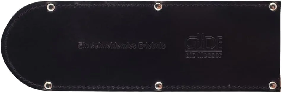 Güde Leather Sheath for Santoku and Chef's Knife, 8-in - Made in Solingen, Germany Since 1910