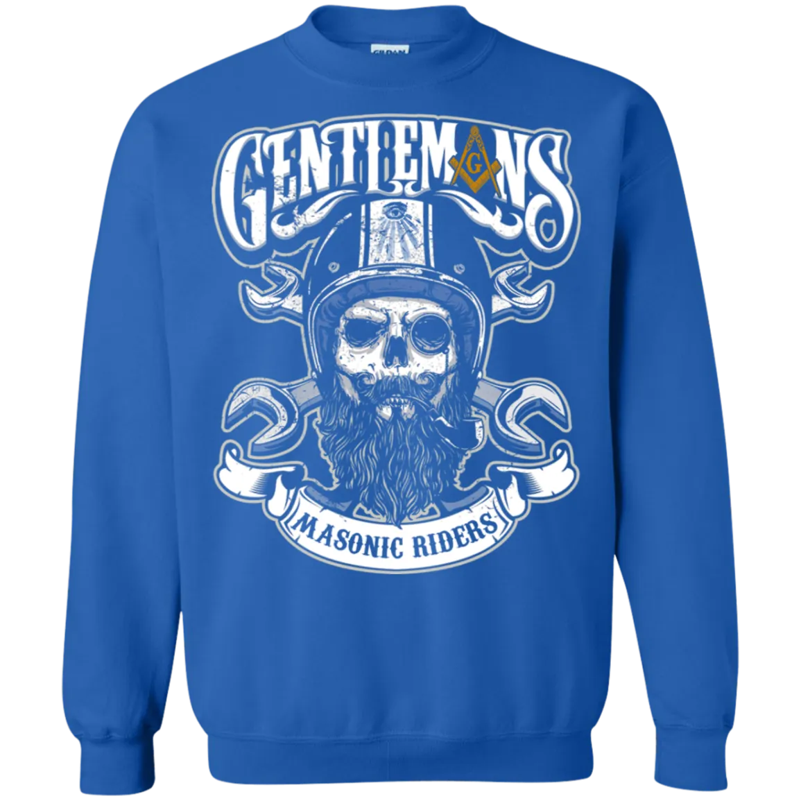 Gentlemen Rider Freemason Square & Compass Symbol