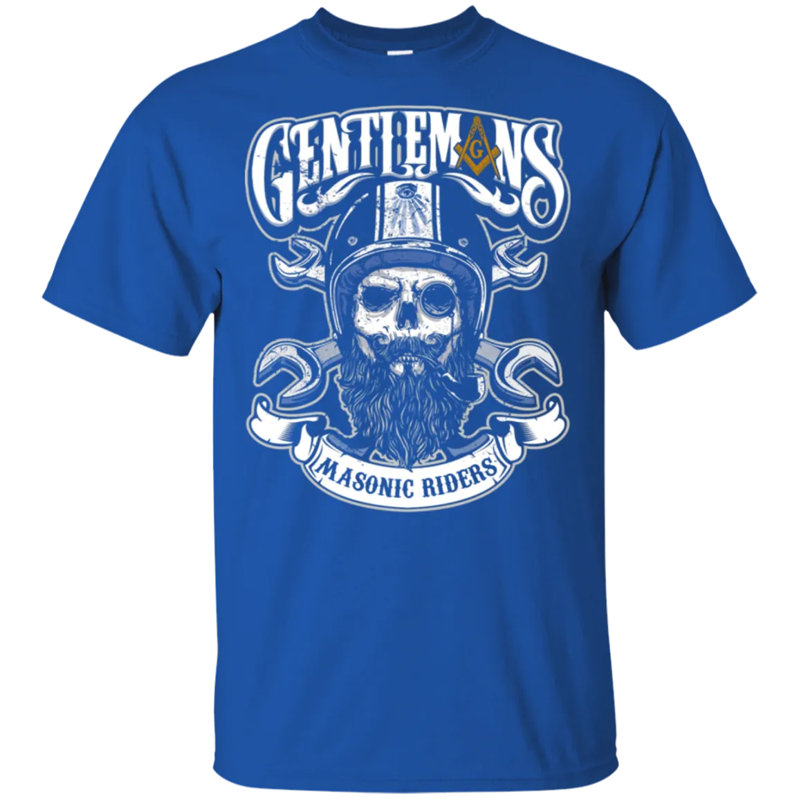 Gentlemen Rider Freemason Square & Compass Symbol